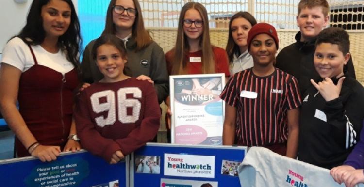 Young Healthwatch Northamptonshire with Northamptonshire young carers
